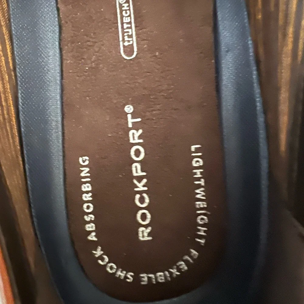 Rockport New Men's Tan Leather Purpose Boucher Oxfords